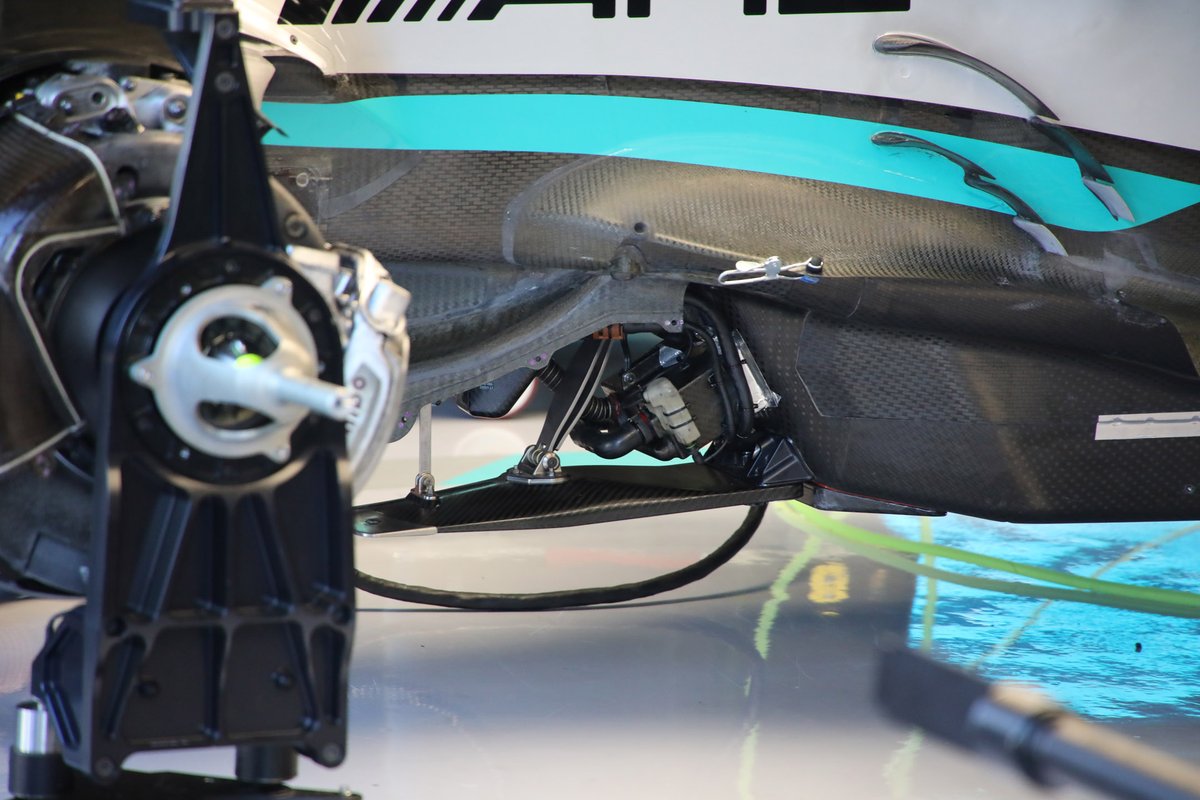 Detalles técnicos del Mercedes W13