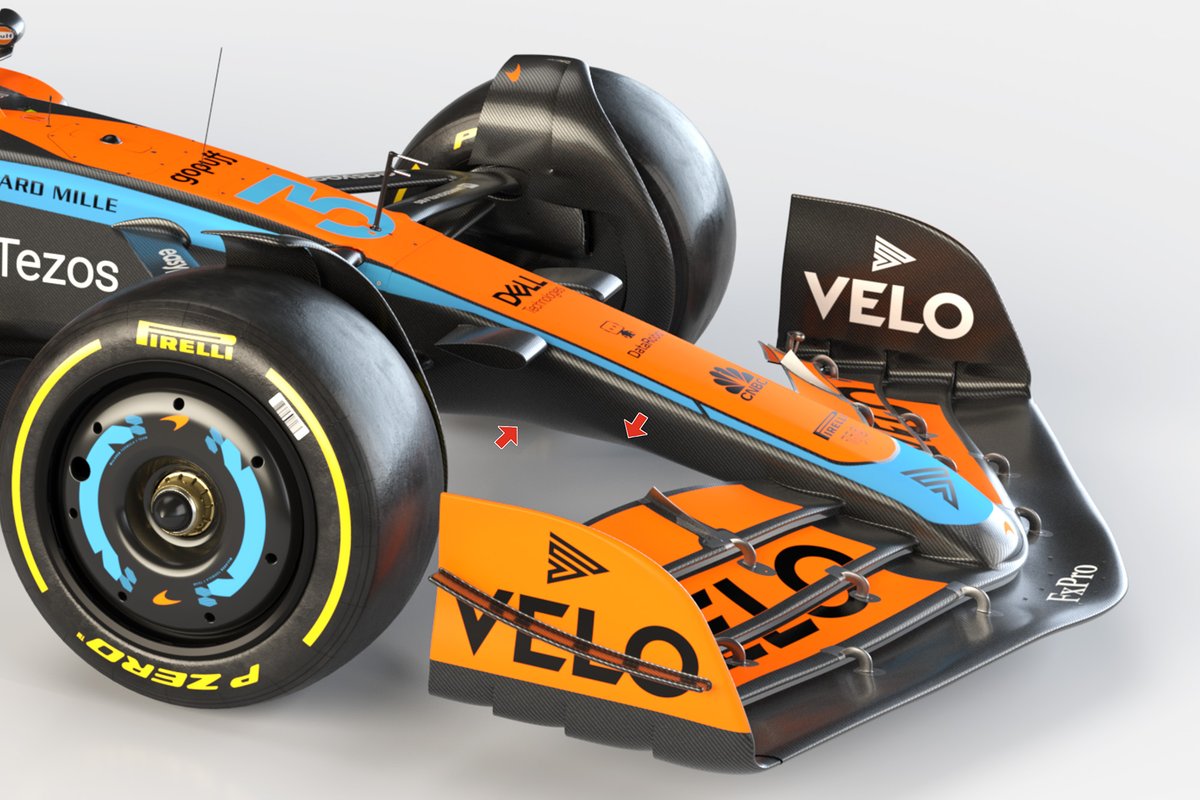 La nariz del McLaren MCL36.