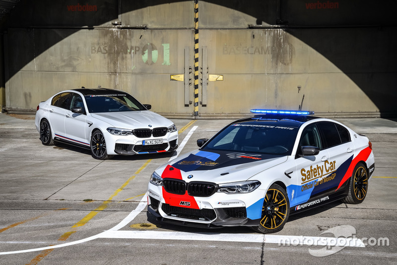 Автомобіль безпеки BMW M5 MotoGP та BMW M5
