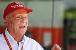 Niki Lauda, voorzitter Mercedes