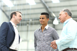 Stephen Fitzpatrick, Pascal Wehrlein und Dave Ryan