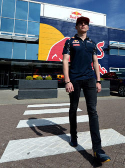 Max Verstappen, Red Bull Racing visits the factory