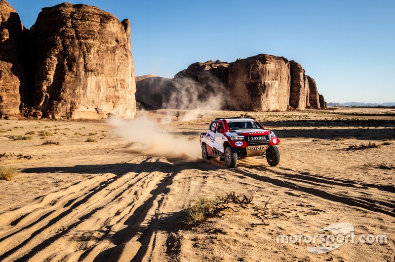 Toyota Gazoo Racing Toyota Hilux: Fernando Alonso, Marc Coma