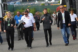 Zak Brown, McLaren Executive Director and Lando Norris, McLaren Young Driver