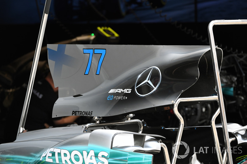 Mercedes-Benz F1 W08: Motorhaube