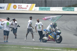 Third place and champion Franco Morbidelli, Marc VDS