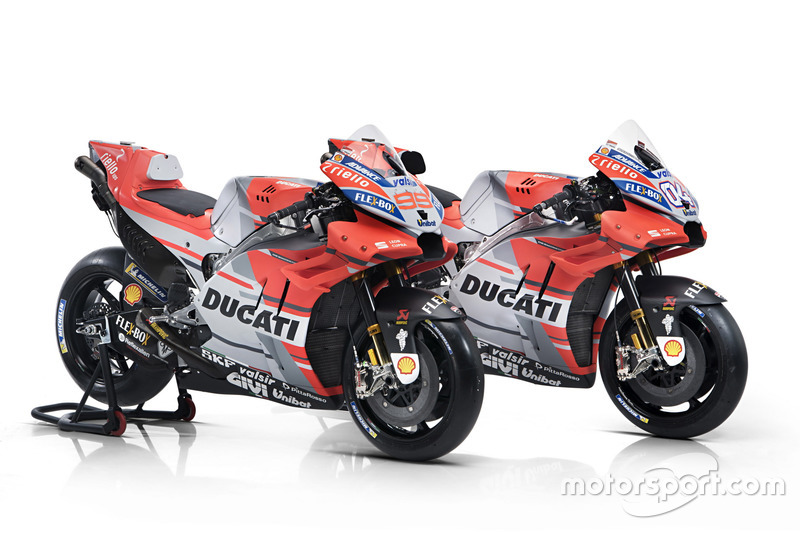 Мотоцикли Андреа Довіціозо та Хорхе Лоренсо, Ducati Team