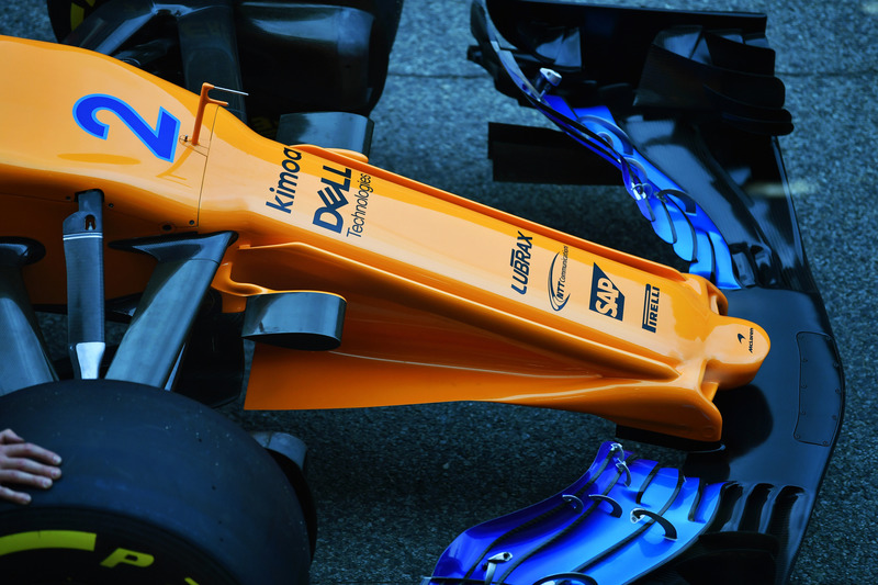 Переднє антикрило McLaren MCL33
