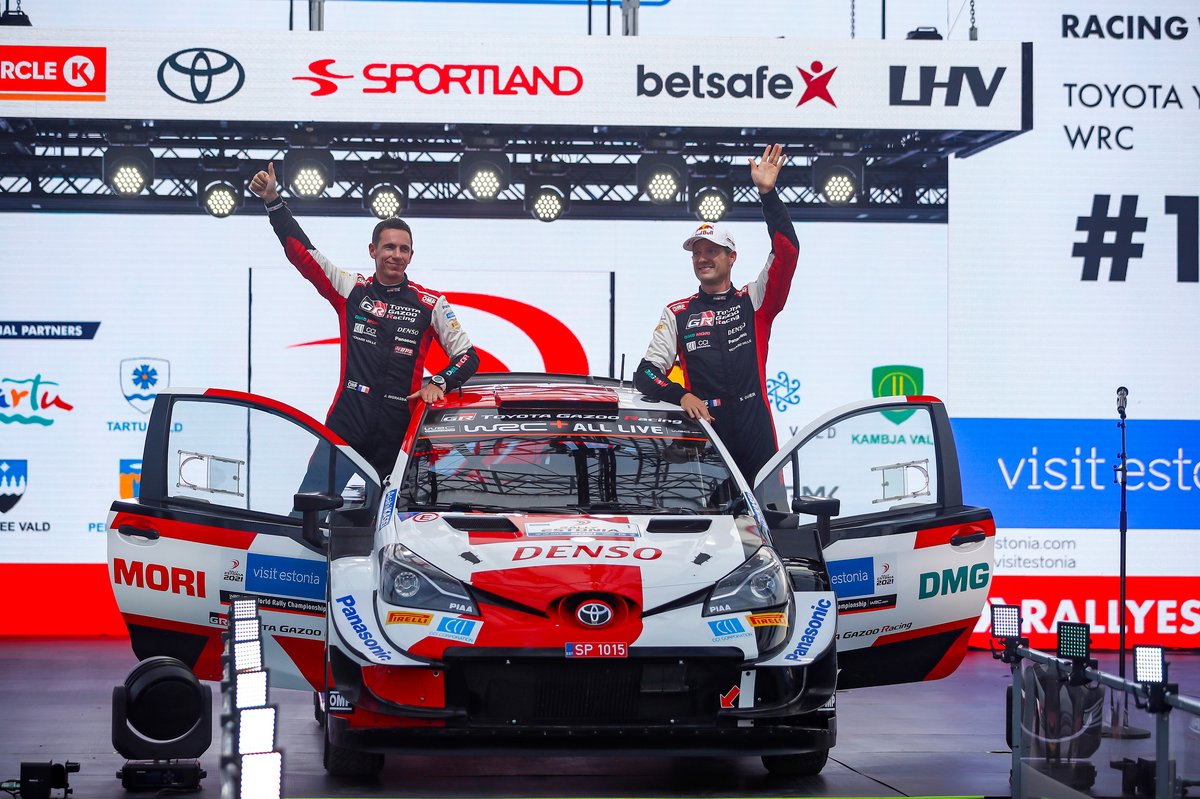 Sébastien Ogier, Julien Ingrassia, Toyota Gazoo Racing WRT Toyota Yaris WRC