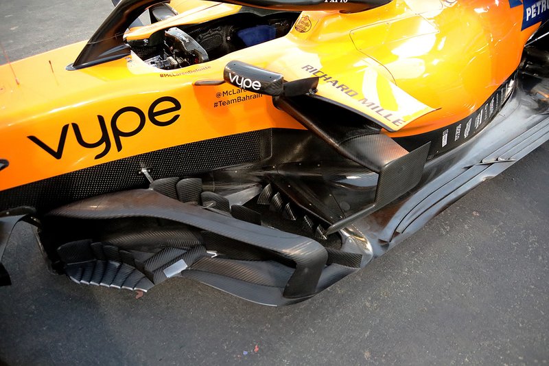 Bargeboard del McLaren