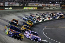 Kyle Busch, Joe Gibbs Racing Toyota Kyle Larson, Chip Ganassi Racing Chevrolet