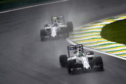 Felipe Massa, Williams FW38; Valtteri Bottas, Williams FW38