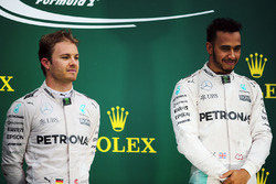 Podium: 1. Lewis Hamilton, Mercedes AMG F1; 2. Nico Rosberg, Mercedes AMG F1