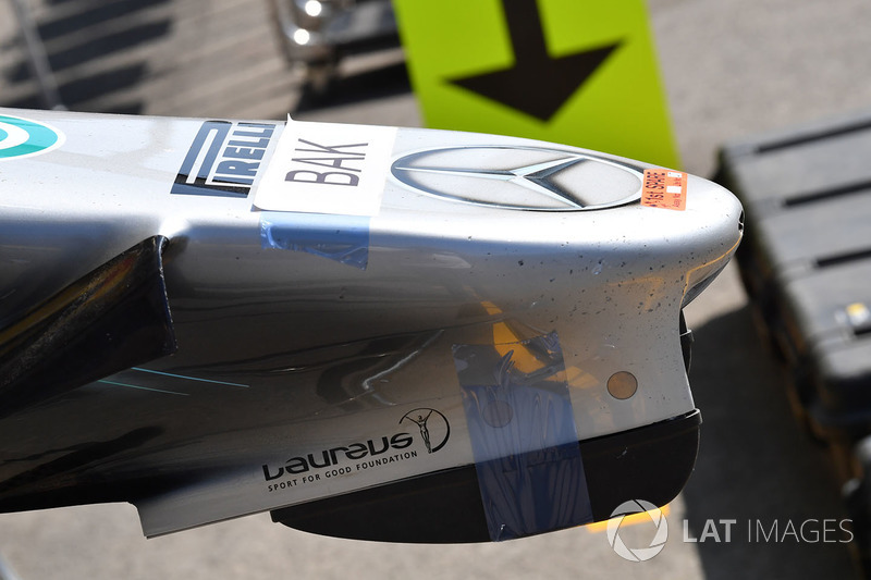 Mercedes-AMG F1 W09 EQ Power burun detayı