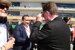 Mansour Ojjeh, TAG, Sheikh Mohammed bin Essa Al Khalifa, Zak Brown, McLaren