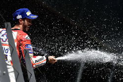 Podio: Andrea Dovizioso, Ducati Team