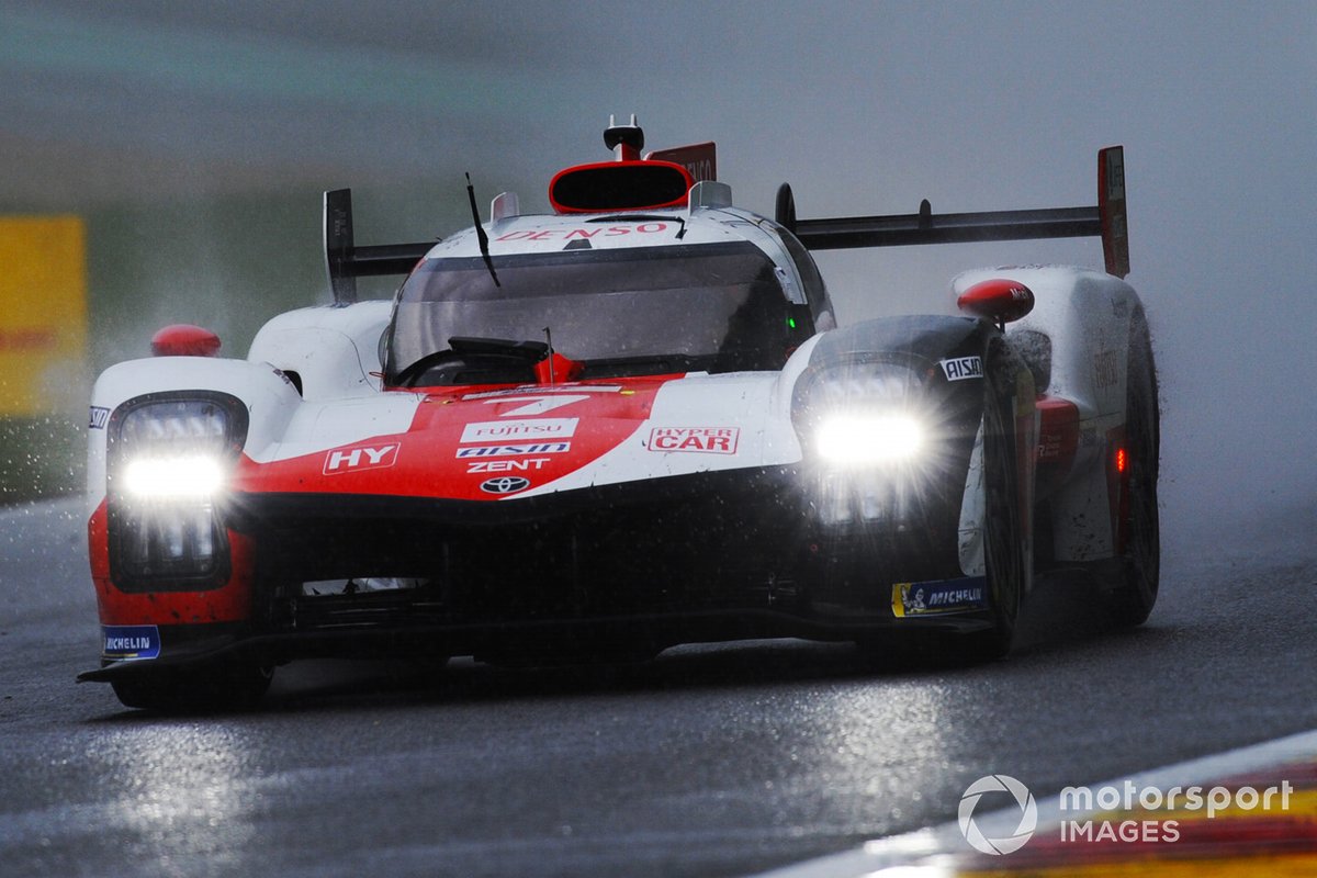 Toyota has the same BoP as at Spa, which equates to a reduction in power available to it at Le Mans last year