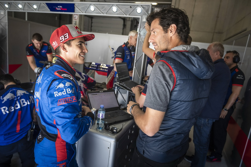 Marc Márquez y Mark Webber