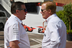 Zak Brown, McLaren Racing CEO and Danny Sullivan