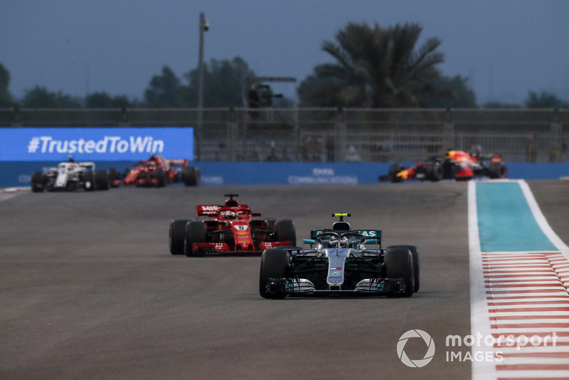فالتيري بوتاس، مرسيدس وسيباستيان فيتيل، فيراري