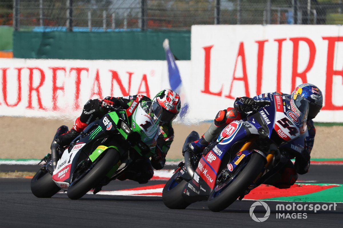 Toprak Razgatlioglu, PATA Yamaha WorldSBK Team, Jonathan Rea, Kawasaki Racing Team WorldSBK