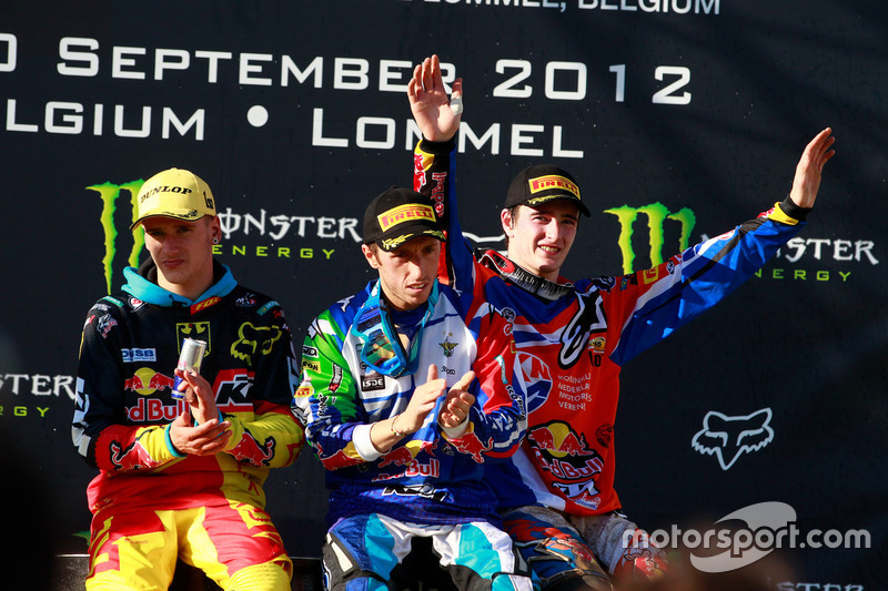 Jeffrey Herlings, Antonio Cairoli en Ken Roczen