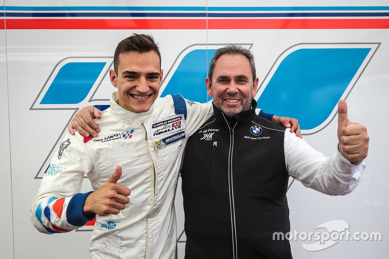 Ganador de la pole Alex Palou, Teo Martin Motorsport