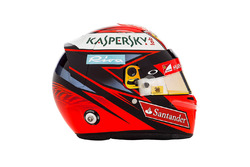 Il casco di Kimi Raikkonen, Ferrari