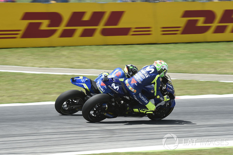 Valentino Rossi, Yamaha Factory Racing, Andrea Iannone, Team Suzuki MotoGP