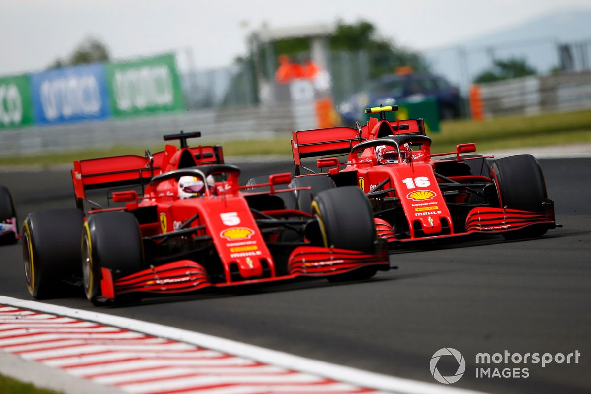 Sebastian Vettel, Ferrari SF1000, Charles Leclerc, Ferrari SF1000