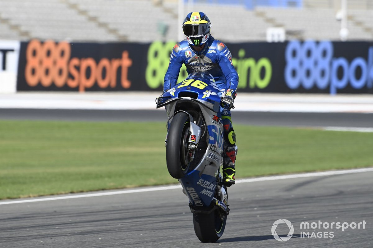 Race winner Joan Mir, Team Suzuki MotoGP