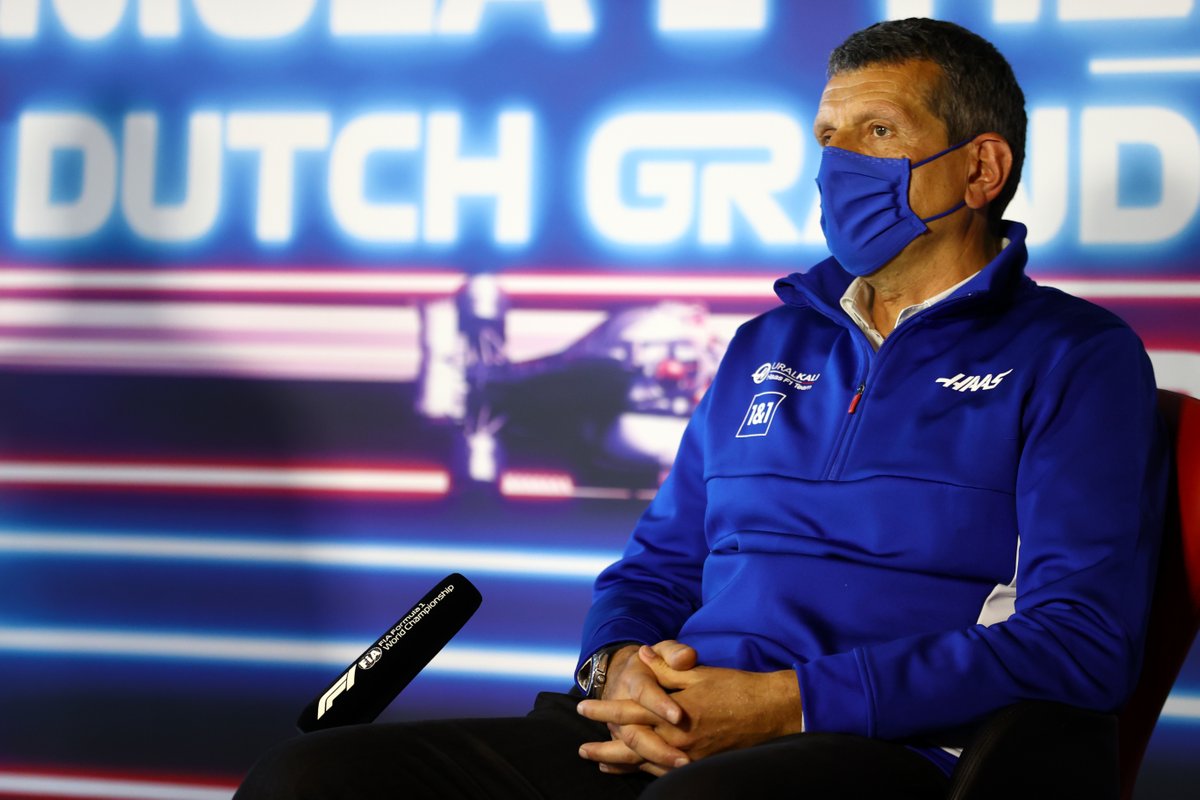 Guenther Steiner, Prinsipal Haas F1, dalam konferensi pers para prinsipal