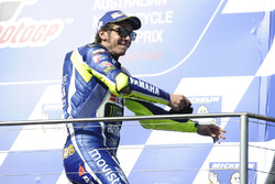 Подіум: Друге місце Валентино Россі, Yamaha Factory Racing
