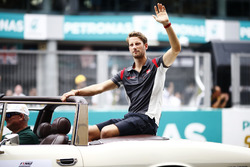 Romain Grosjean, Haas F1 Team, pilotlar geçit töreni