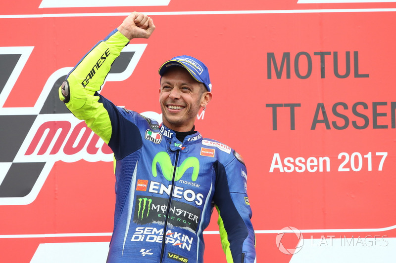 Podium: 1. Valentino Rossi, Yamaha Factory Racing