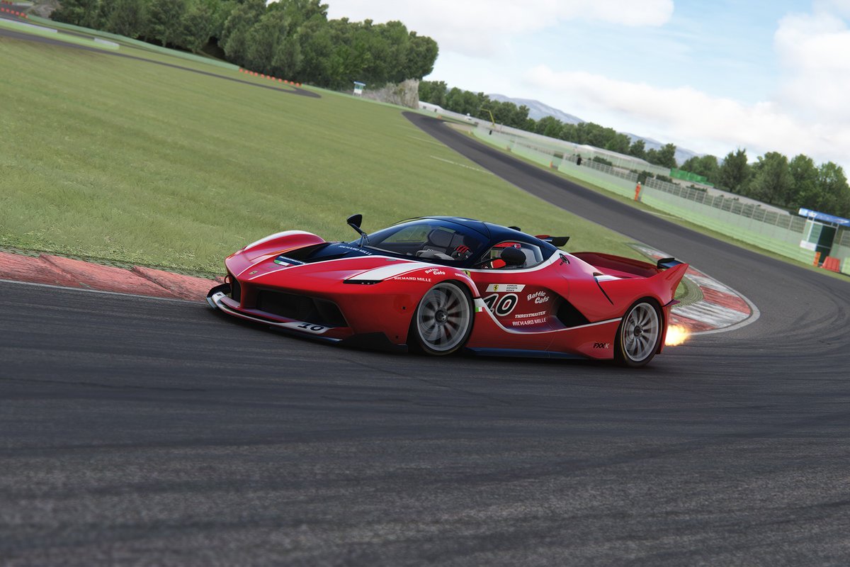 Ferrari FXX K de la Ferrari eSport Series