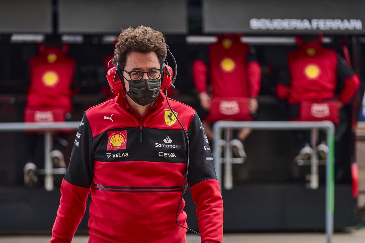 Mattia Binotto, jefe de Ferrari en la F1