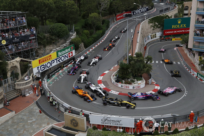 The start of the race