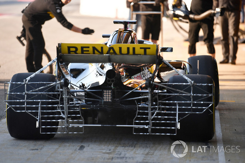 Renault R.S.18: Sensoren