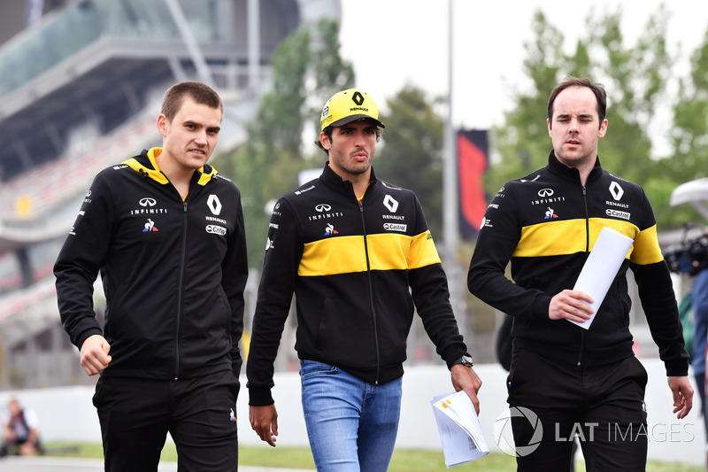 Ознакомление с трассой: Карлос Сайнс, Renault Sport F1 Team