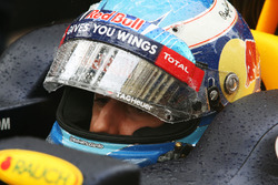 Daniel Ricciardo, Red Bull Racing RB12 op de grid