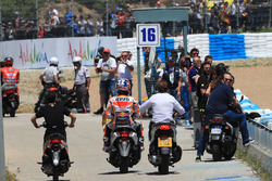 Дані Педроса, Repsol Honda Team, після аварії