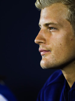Marcus Ericsson, Sauber en la conferencia de prensa