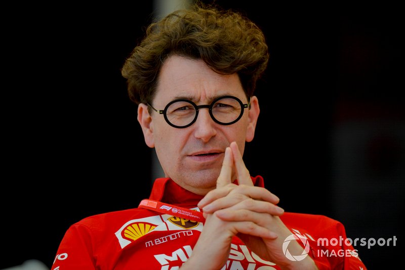 Mattia Binotto, szef zespołu Ferrari