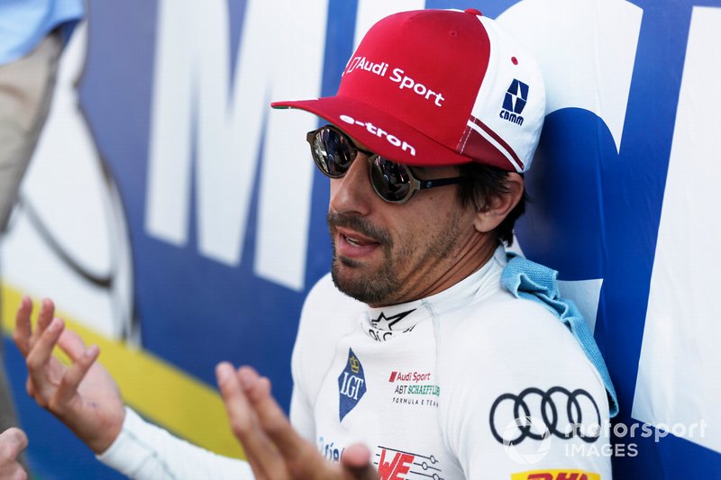 Lucas Di Grassi, Audi Sport ABT Schaeffler sur la grille