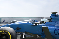 Designstudie: Formel-1-Auto mit Cockpitschutz Shield
