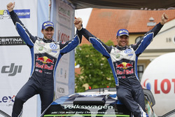 Sieger Andreas Mikkelsen, Anders Jäger, Volkswagen Polo WRC, Volkswagen Motorsport