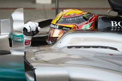 Yarış galibi Lewis Hamilton, Mercedes AMG F1