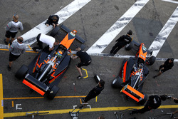 Leonard Hoogenboom, Van Amersfoort Racing; Kami Laliberté, Van Amersfoort Racing