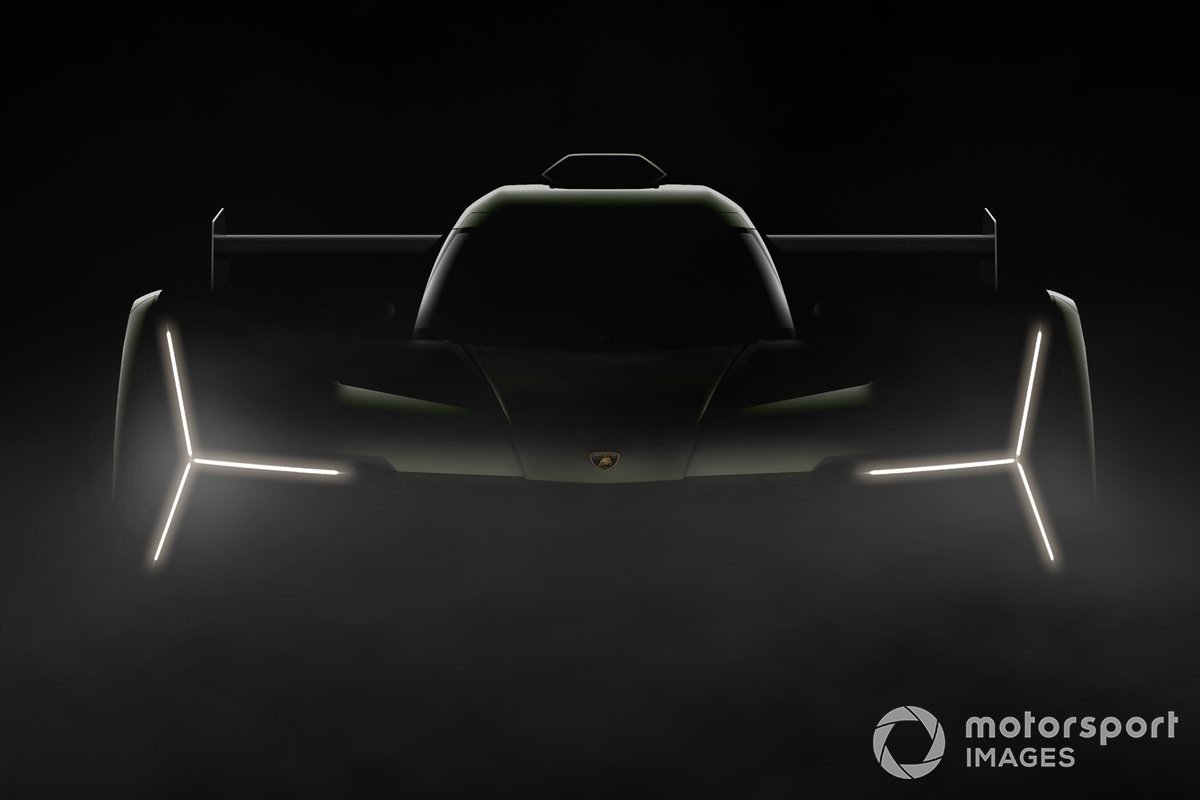 Lamborghini a dévoilé en septembre un premier visuel de son futur prototype LMDh.